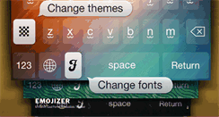 Desktop Screenshot of emojizer.com